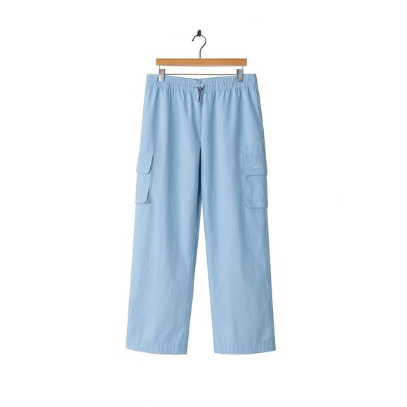 Nike Sportswear Standard Fit Womens High Rise Woven Nylon Pants SZ Large NWT - Picture 1 of 11